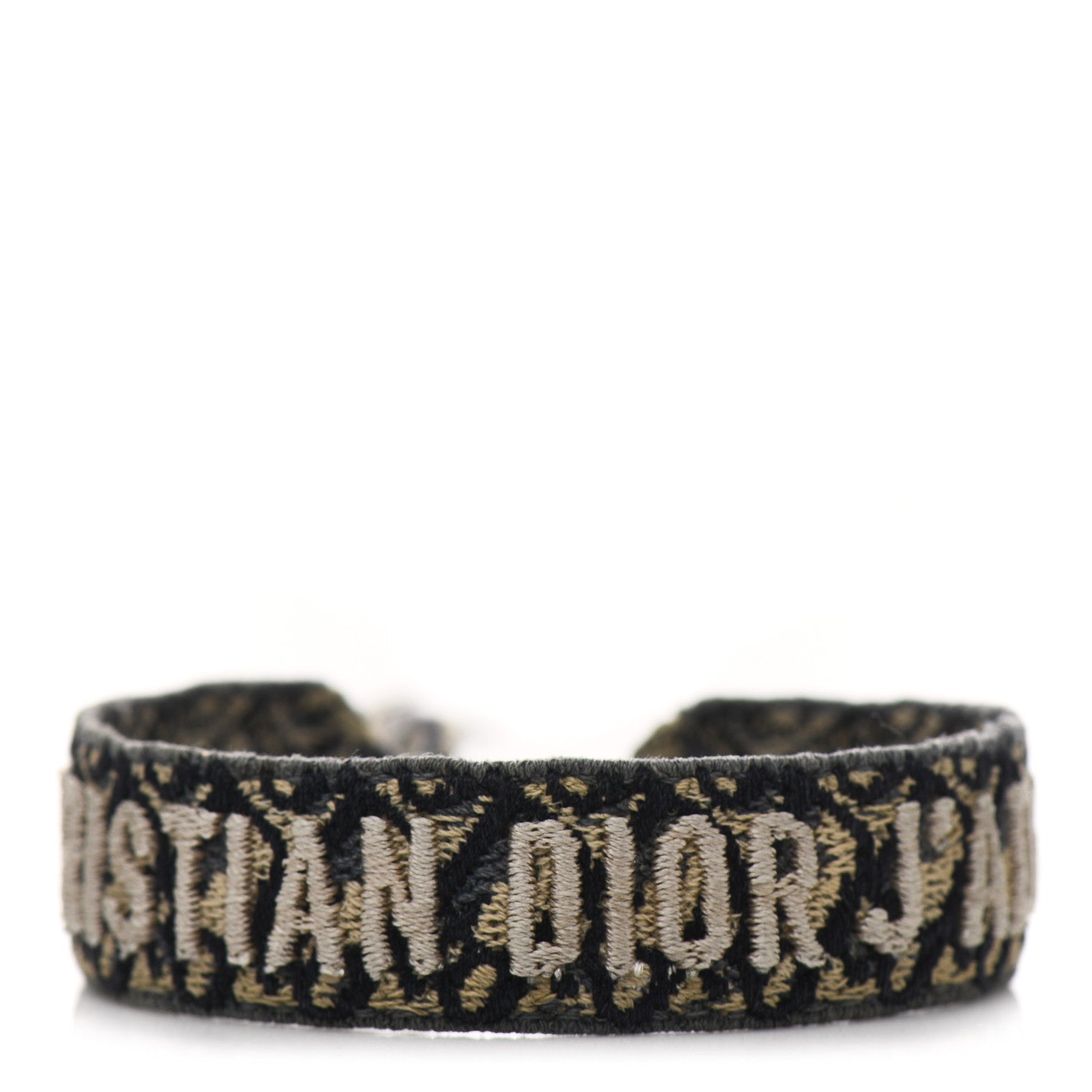 Christian Dior Woven Cotton J'Adior Friendship Bracelet Blue 1 of 3
