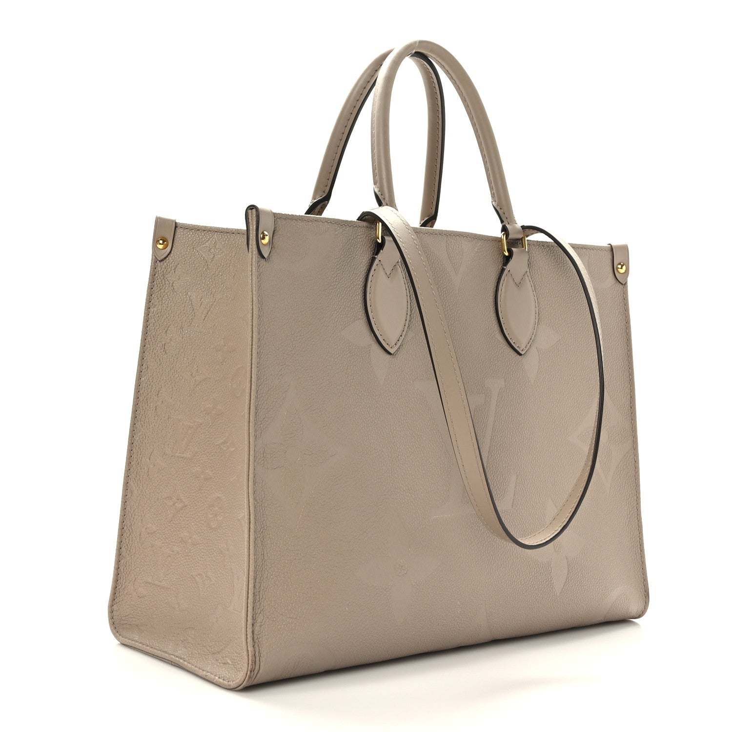 Louis Vuitton Empreinte Monogram Giant Onthego MM Tourterelle 3 of 8
