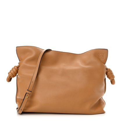 Loewe Nappa Flamenco Knot Clutch Warm Desert 1 of 10