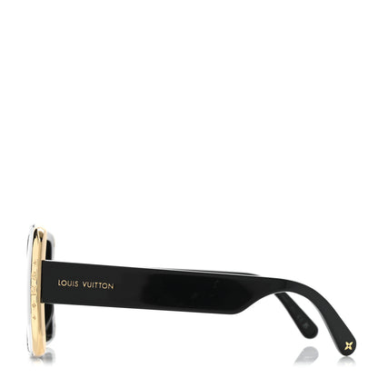 Louis Vuitton Acetate LV Moon Square Sunglasses Z1664W Black 3 of 6