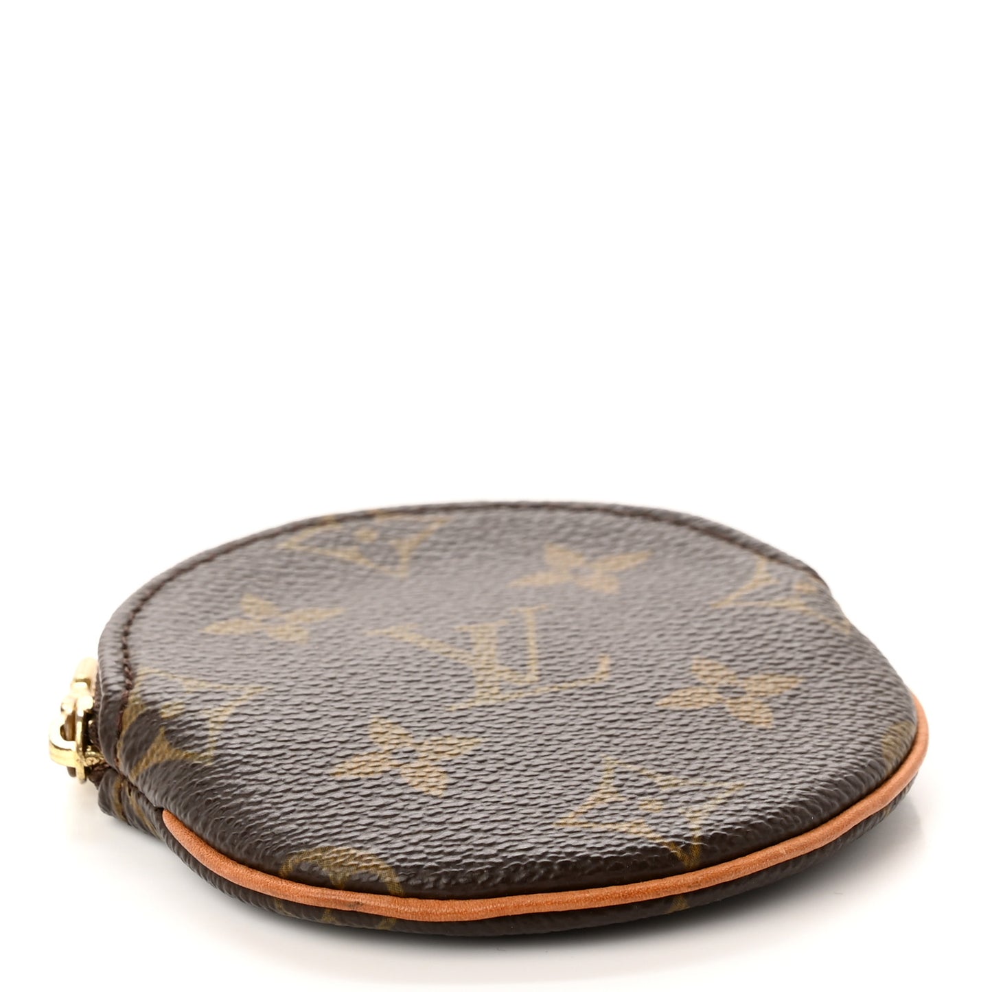 Monogram Round Coin Purse