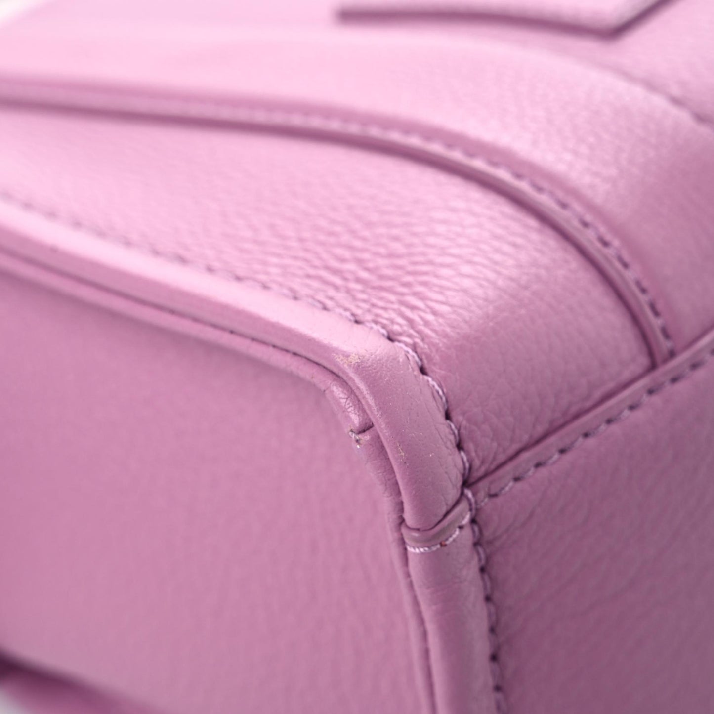 Grained Calfskin Small The Tote Bag Orchid Haze