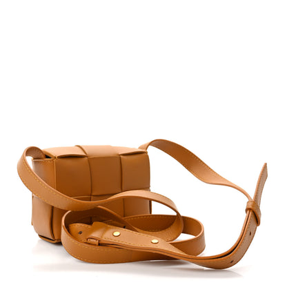 Bottega Veneta Lambskin Maxi Intrecciato Extra Mini Cassette Crossbody Bag Acorn 3 of 9