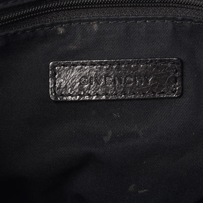Givenchy Crinkled Patent Maxi Nightingale Black 9 of 13