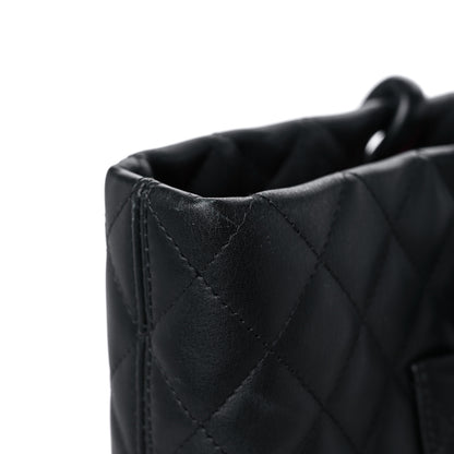 Chanel Calfskin Quilted Large Cambon Tote Black 13 of 17
