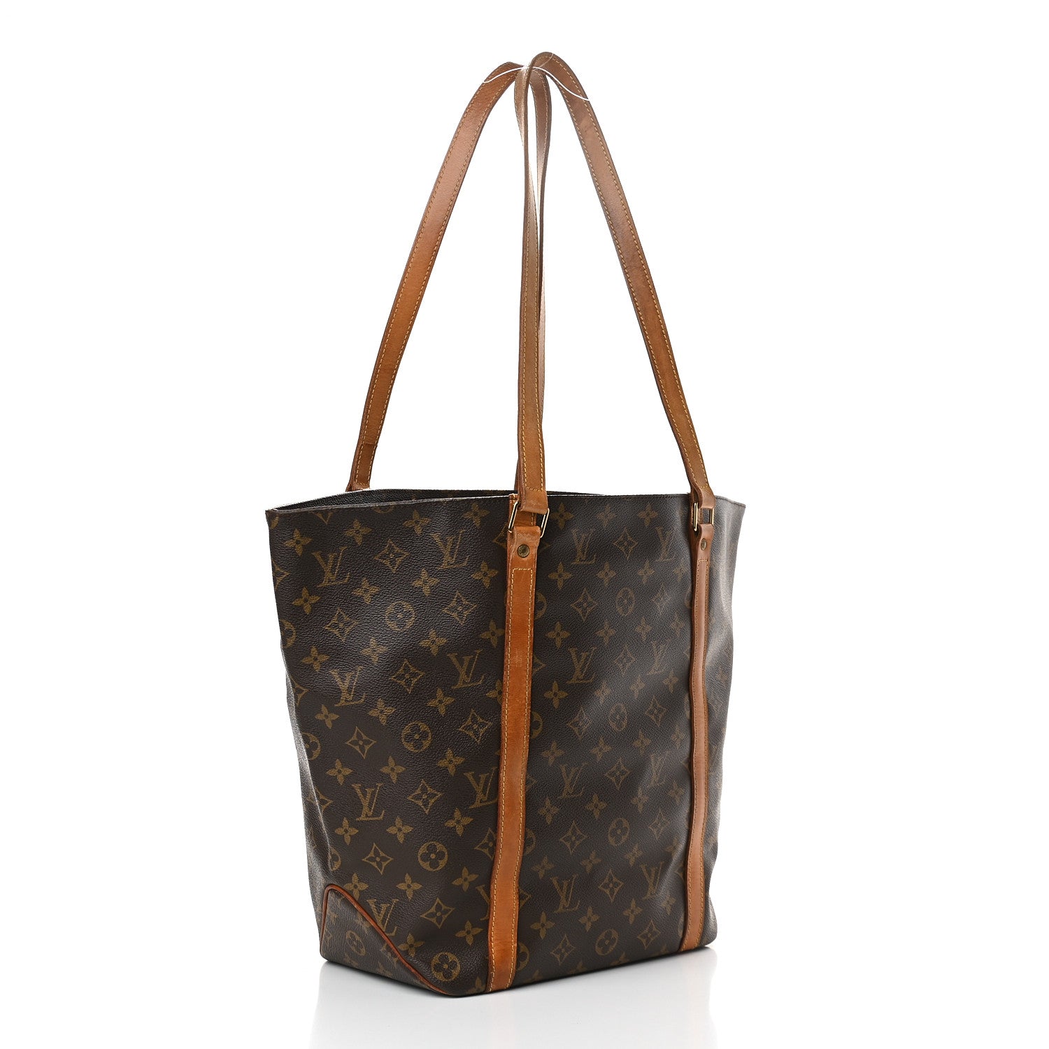 Louis Vuitton Monogram Sac Shopping Tote 3 of 8