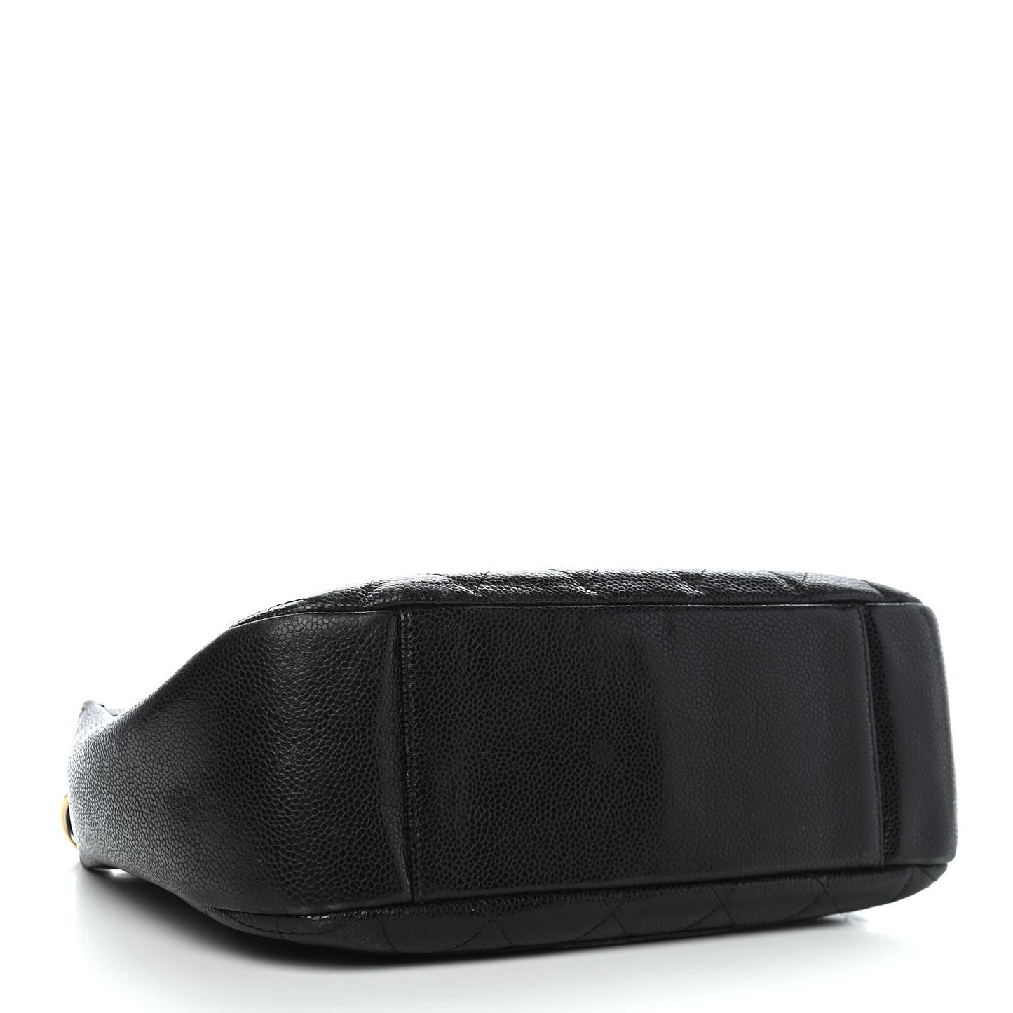 Caviar Quilted Timeless CC Shoulder Bag Black