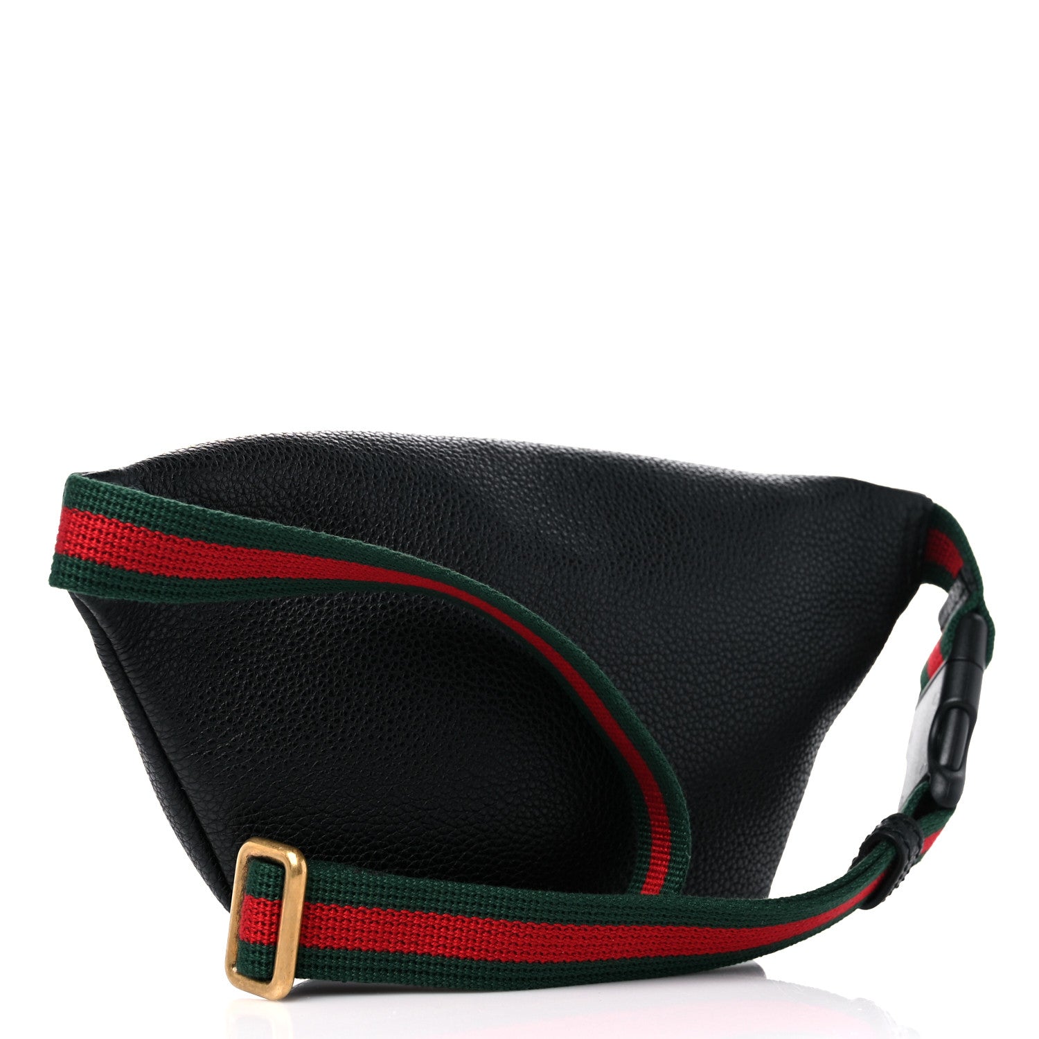 Gucci Grained Calfskin Small Logo Belt Bag Black 3 of 9