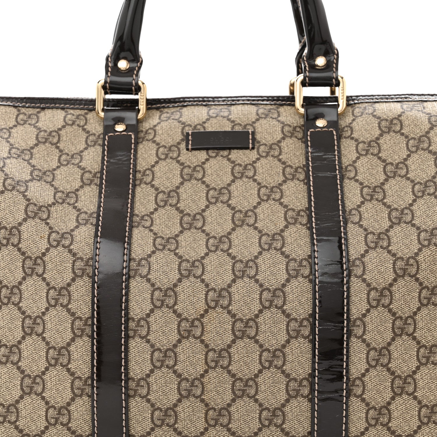 Gucci GG Plus Monogram Medium Joy Boston Dark Brown 8 of 11