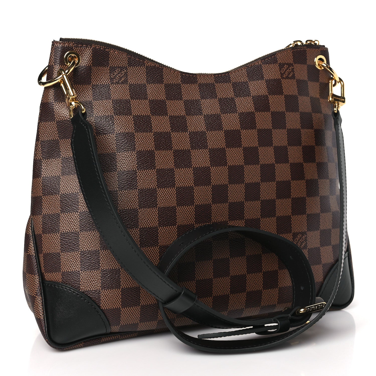 Louis Vuitton Damier Ebene Odeon MM Black 3 of 9