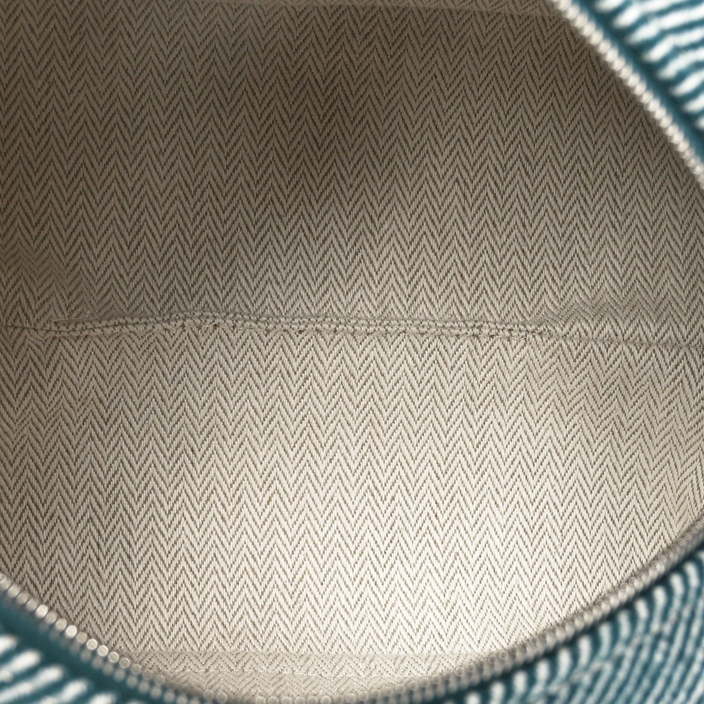 Wool Small Bride-A-Brac H Natte Pouch Vert Foret