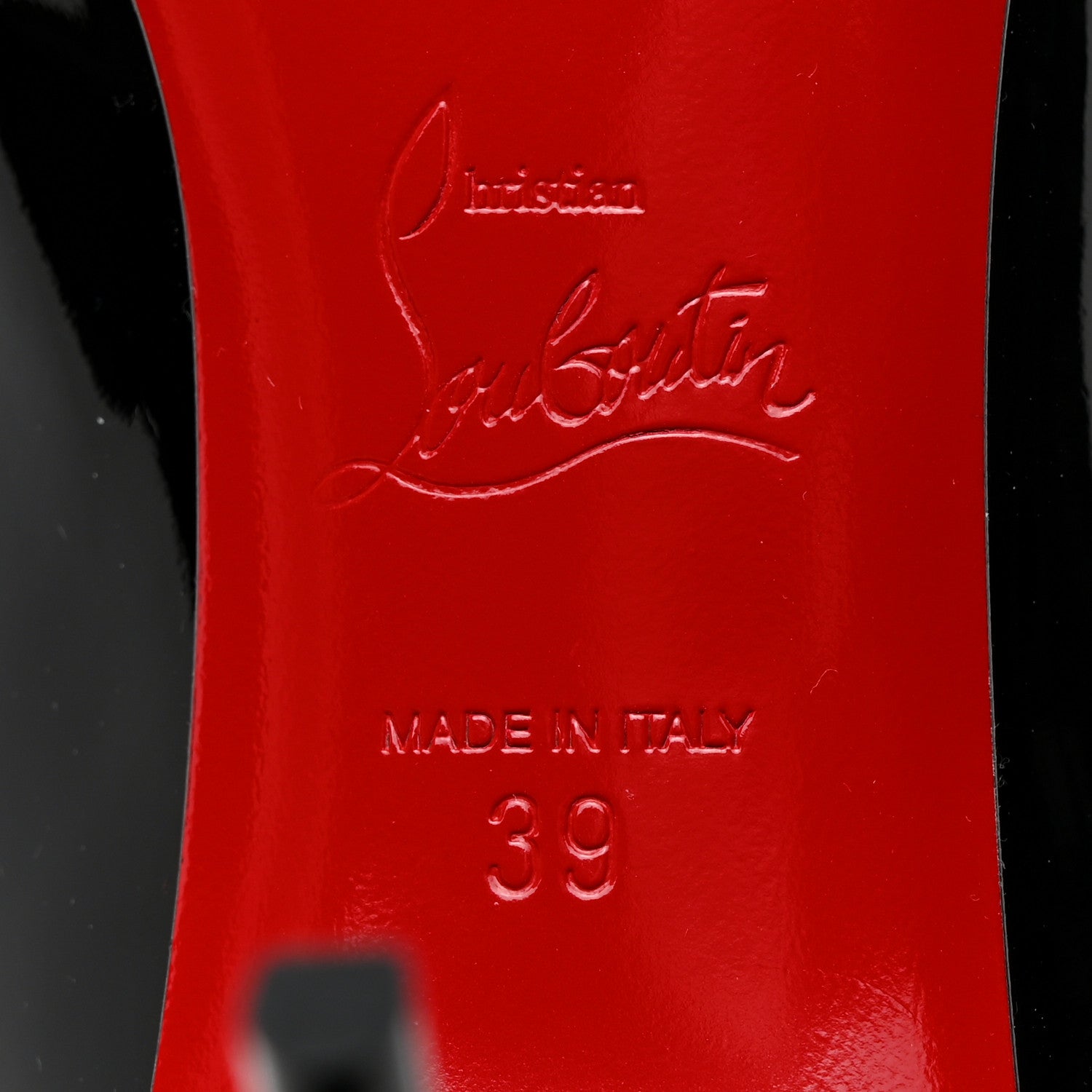Christian Louboutin Patent Pigalle Follies 85 Pumps 39 Black 7 of 8