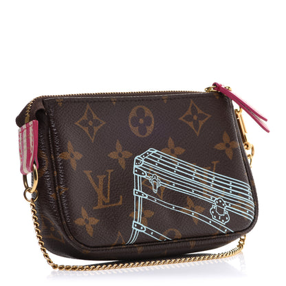 Louis Vuitton Monogram 2014 Christmas Animation Mini Pochette Accessories 4 of 8