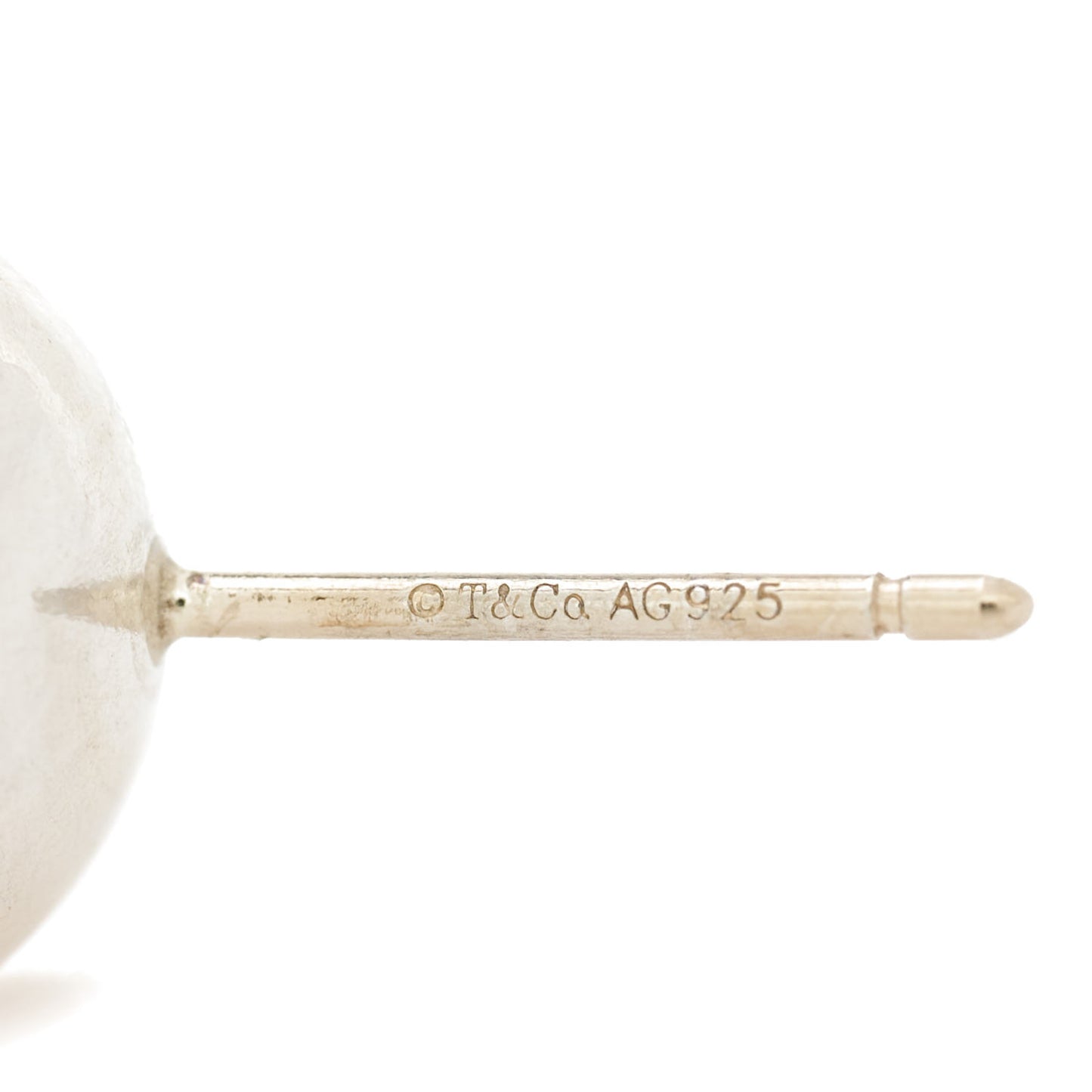 Sterling Silver 8mm HardWear Ball Earrings