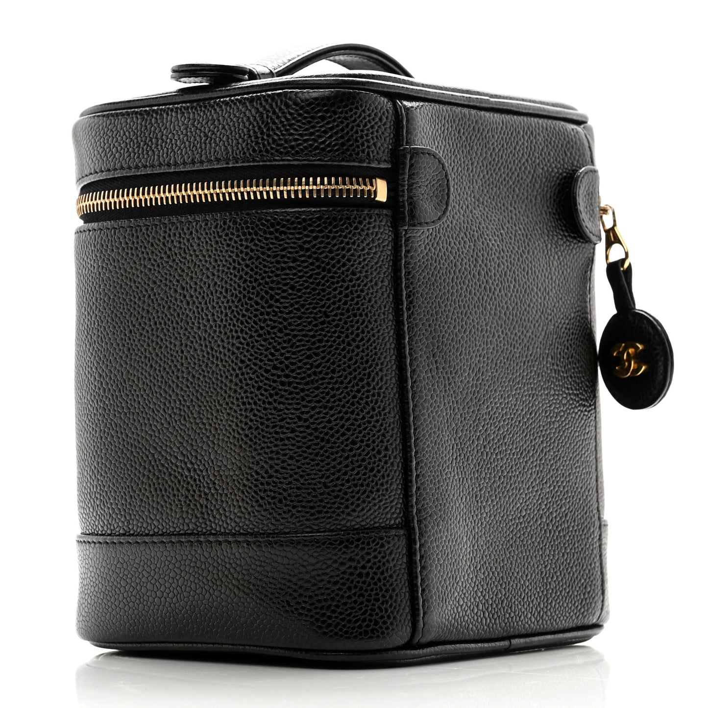 Caviar Cosmetic Vanity Bag Black
