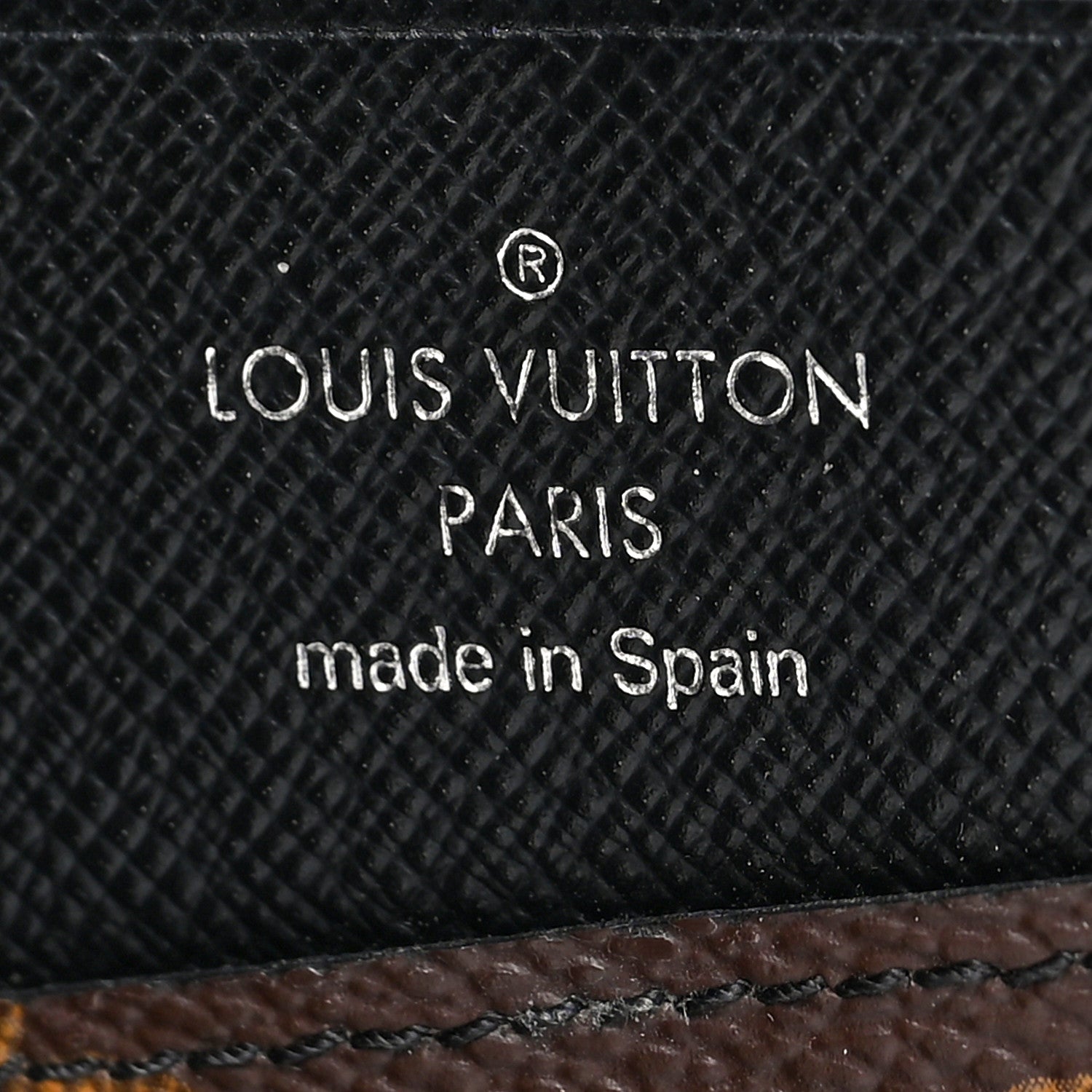 Louis Vuitton Monogram Macassar Vertical Zippy Wallet 6 of 6