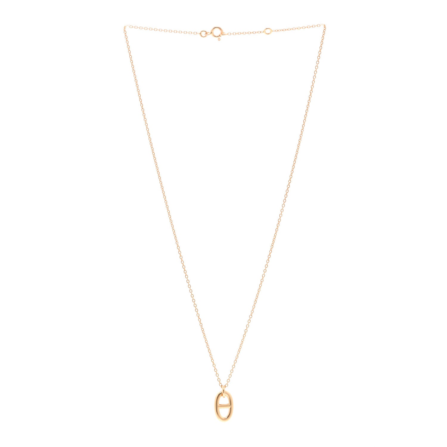 Hermes 18K Rose Gold PM Farandole Pendant Necklace 3 of 6