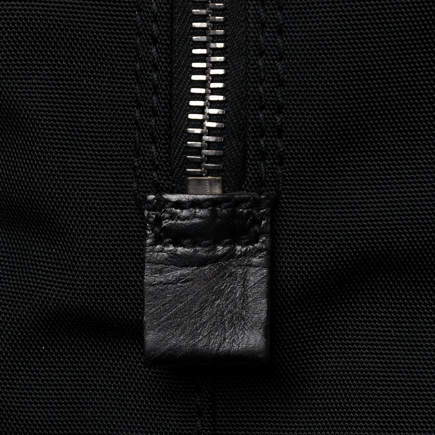 Nylon Large Duffle Bag Black