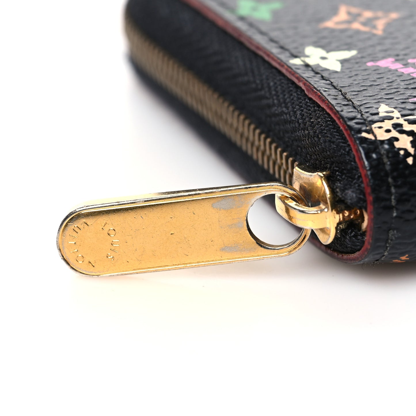 Monogram Multicolor Zippy Coin Purse Black