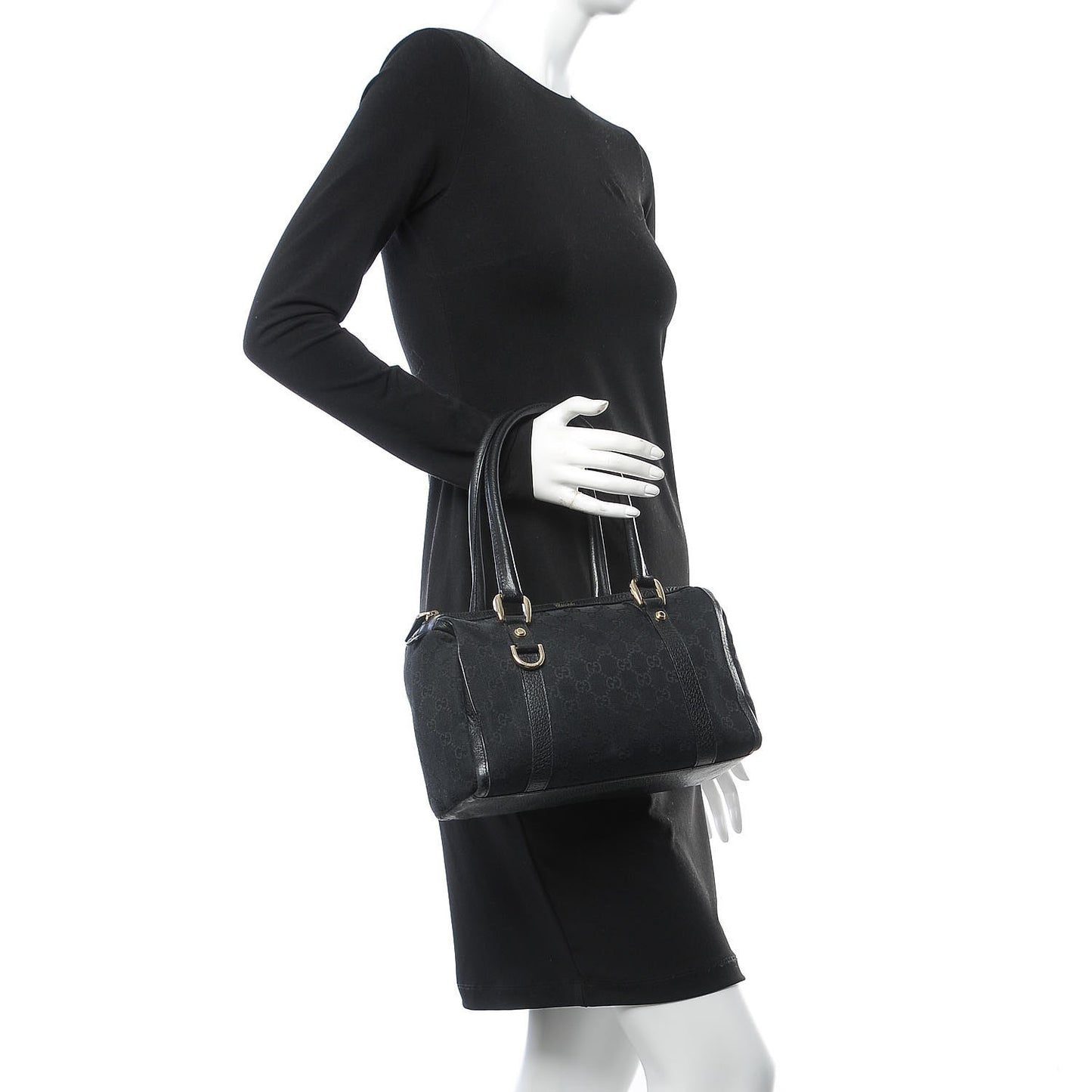 Monogram Small Abbey Boston Black