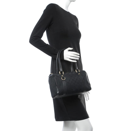 Gucci Monogram Small Abbey Boston Black 2 of 11