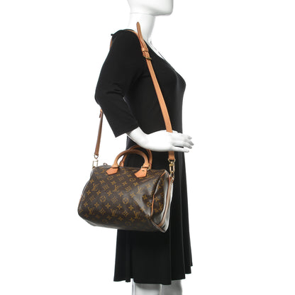 Louis Vuitton Monogram Speedy Bandouliere 25 2 of 26