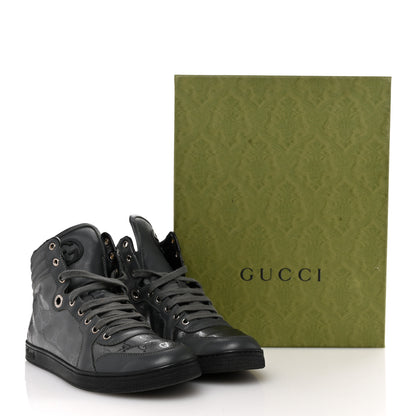 Gucci Imprime Monogram Mens Coda High Top Sneakers 8 Grey 11 of 11