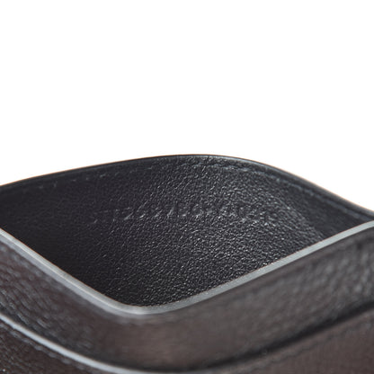 Saint Laurent Textured Calfskin Belle De Jour Card Case Black 7 of 8