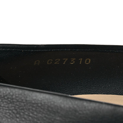 Chanel Lambskin Camellia Pumps 39.5 Black 10 of 11