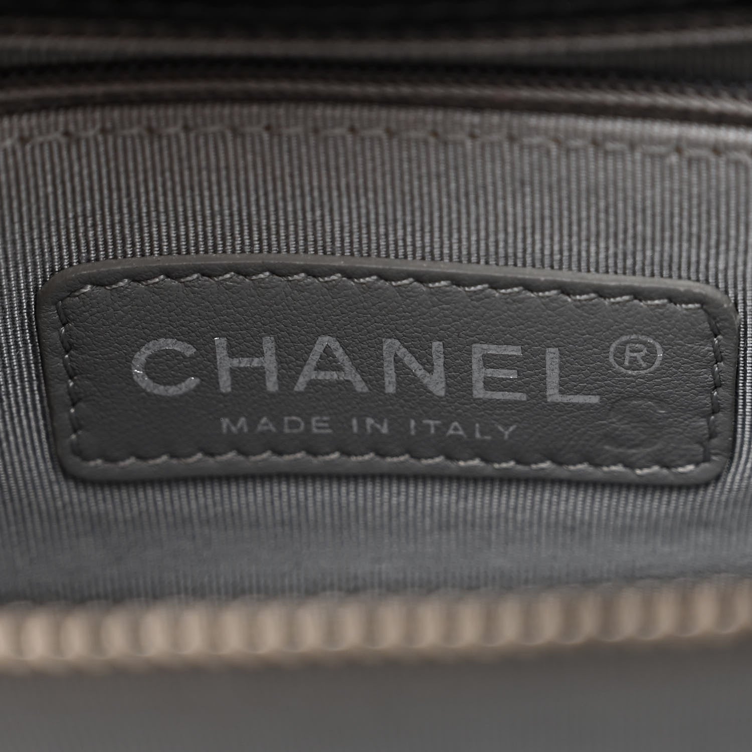 Chanel Glazed Calfskin Boy Tote Black 6 of 14