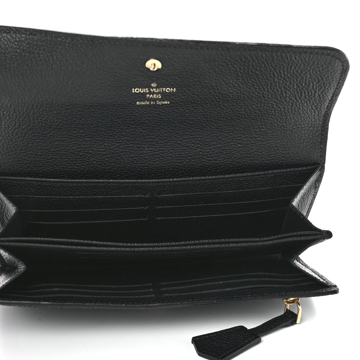 Louis Vuitton Empreinte Pont-Neuf Wallet Black 5 of 11