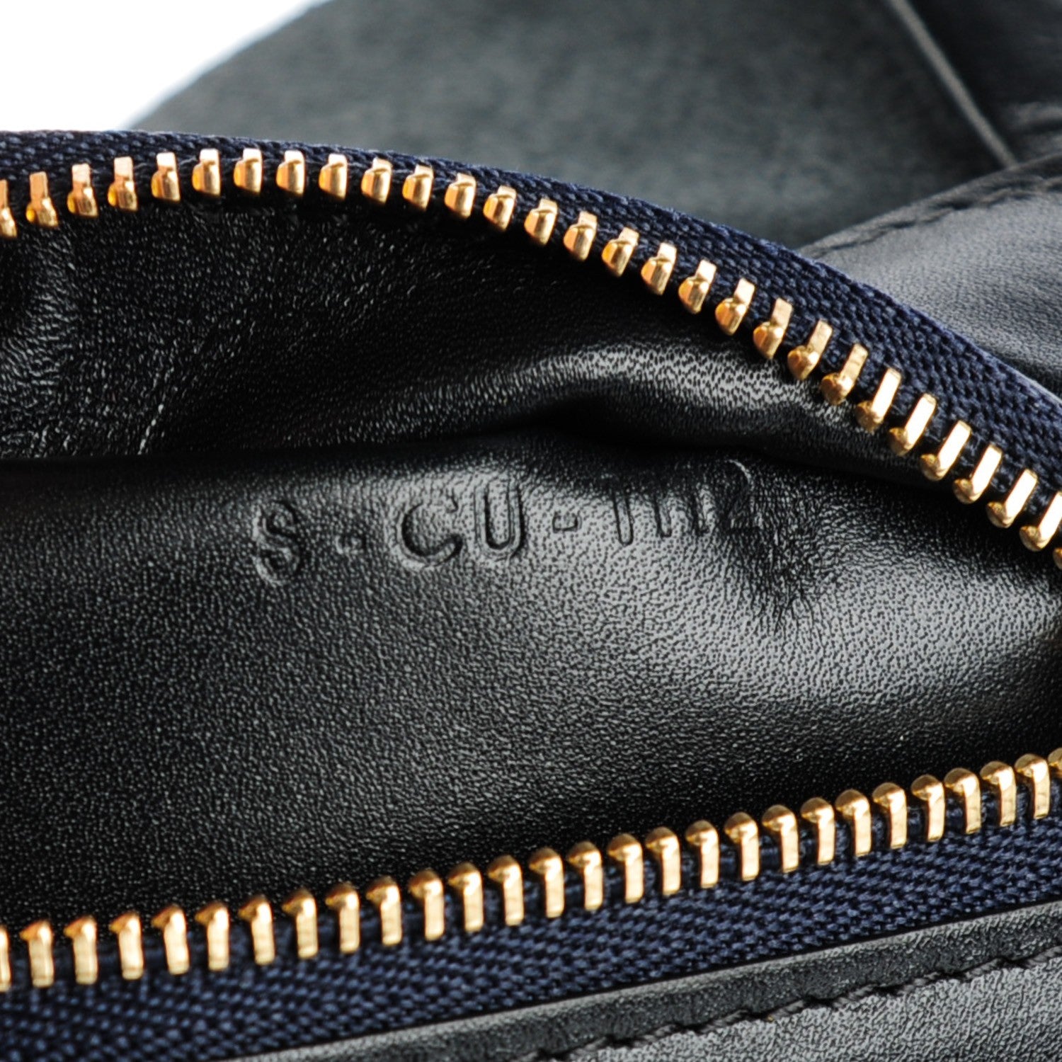 Celine Lambskin Horizontal Cabas Black 8 of 10