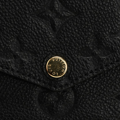 Louis Vuitton Empreinte Pochette Felicie Chain Wallet Black 13 of 14