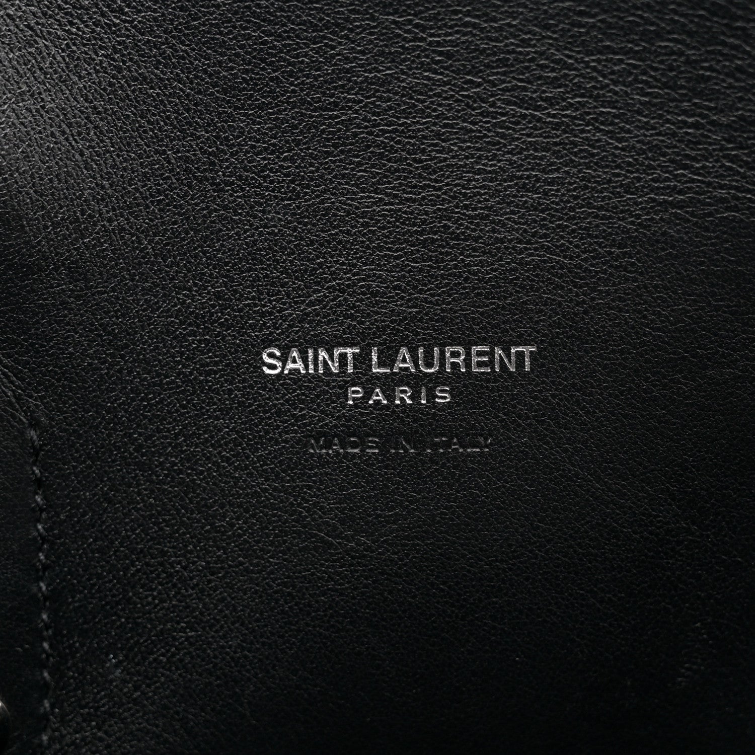 Saint Laurent Grained Calfskin Small Sac De Jour Black 6 of 15