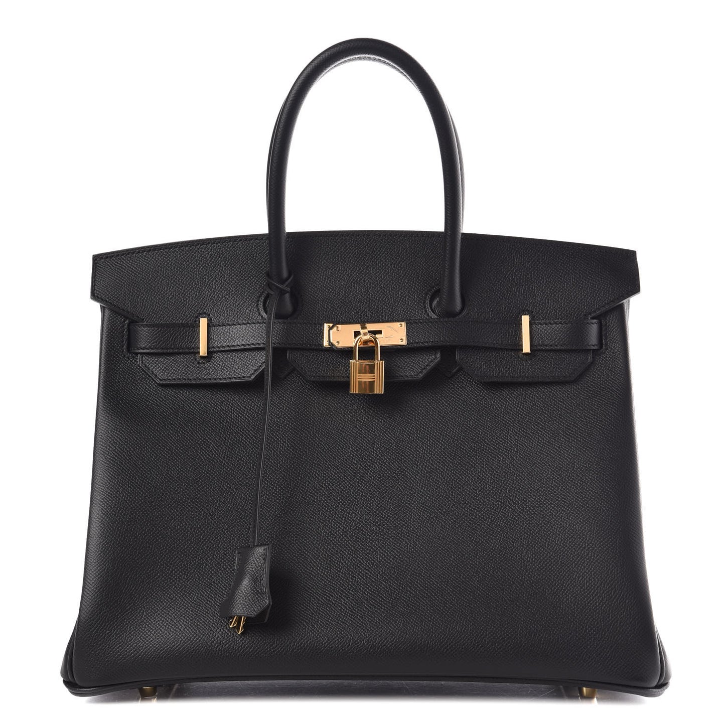 Epsom Birkin 35 Black