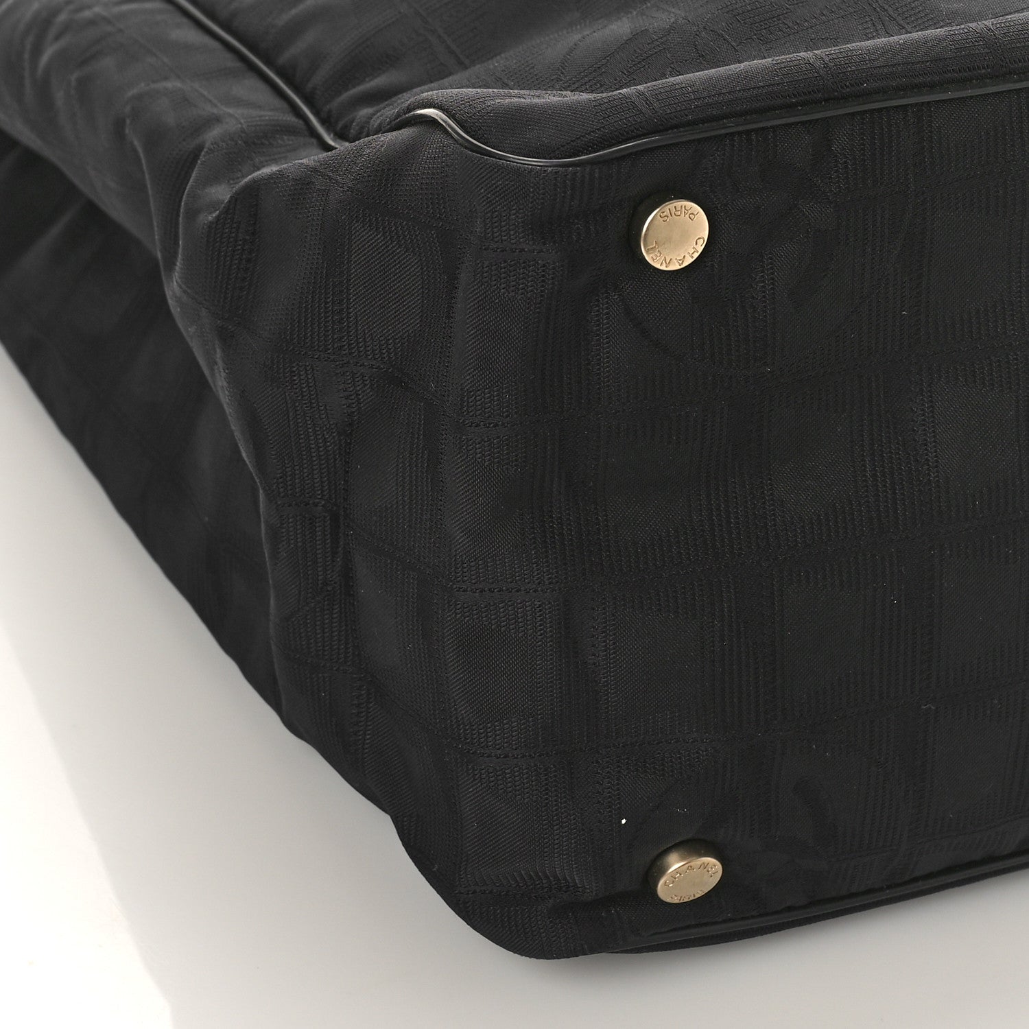 Chanel Nylon Medium Travel Tote Black 8 of 9