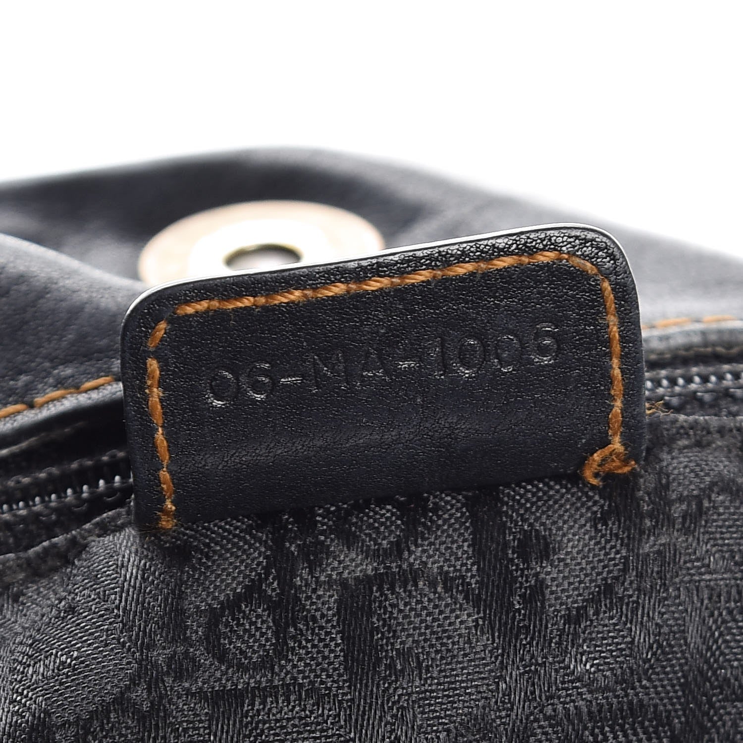 Christian Dior Calfskin Medium Gaucho Double Saddle Bag Black 7 of 12