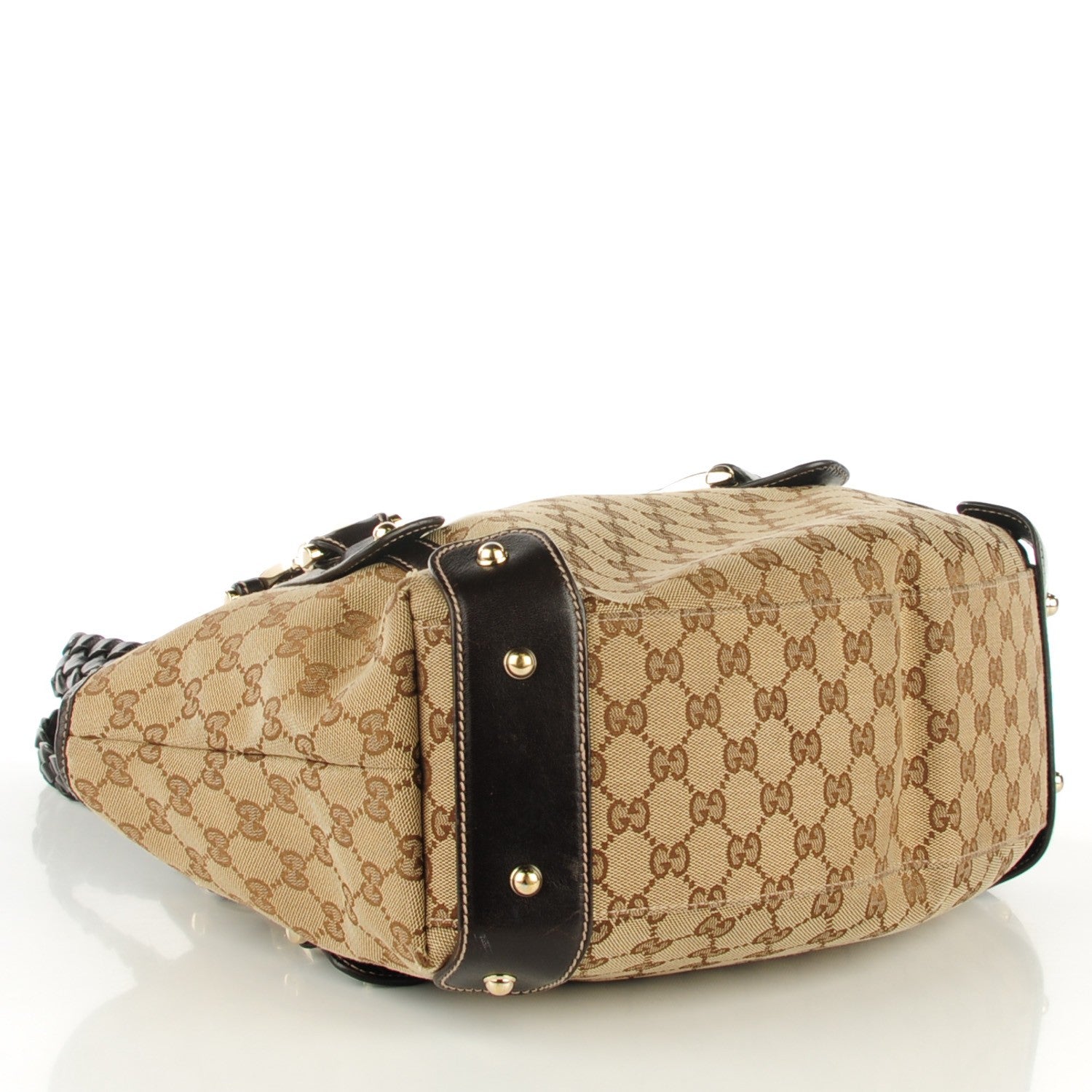 Gucci Monogram Small Pelham Shoulder Bag Dark Brown 4 of 7