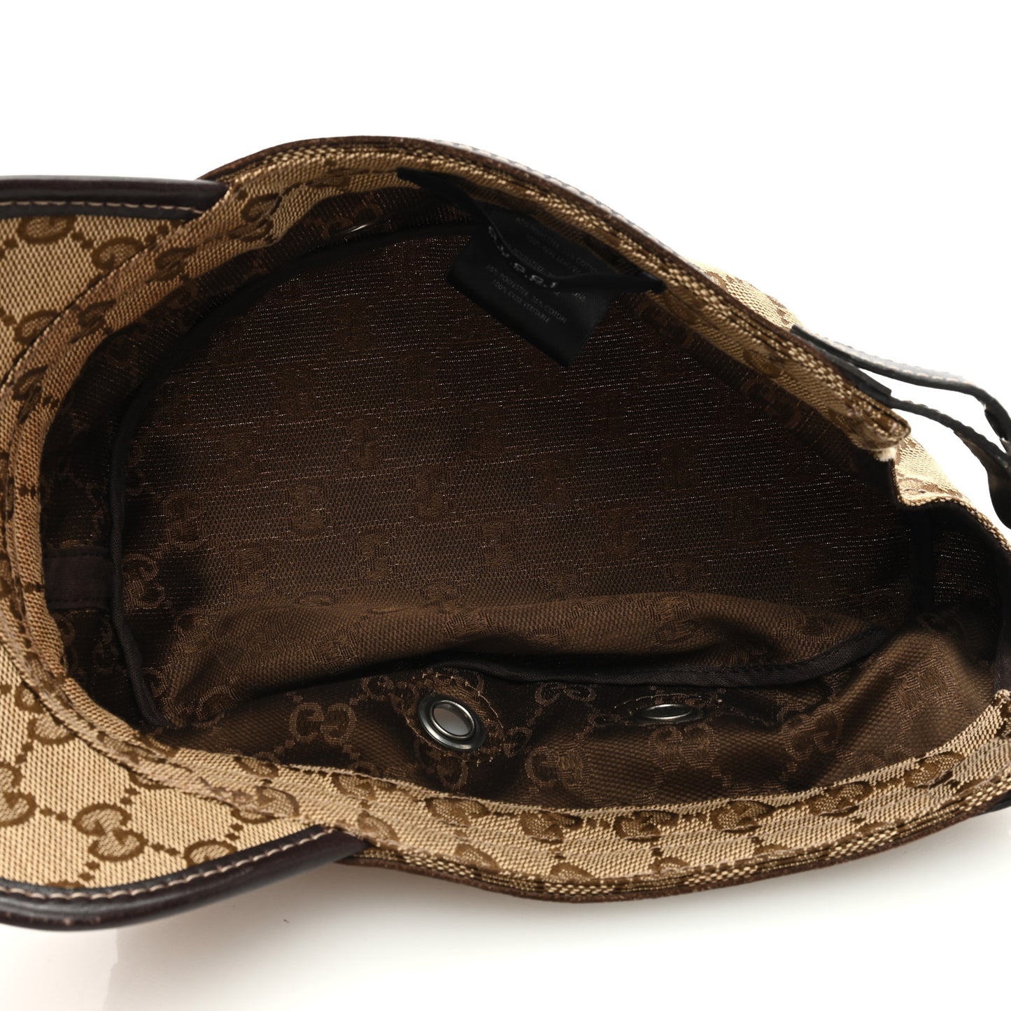 Monogram Military Hat XL Brown