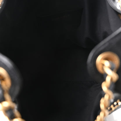 Chanel Caviar Quilted Medium Chanel 25 Handbag Black 6 of 12