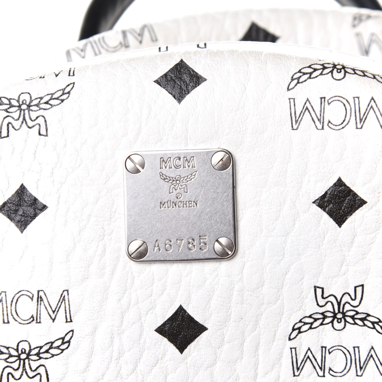 Visetos Small Stark Backpack White