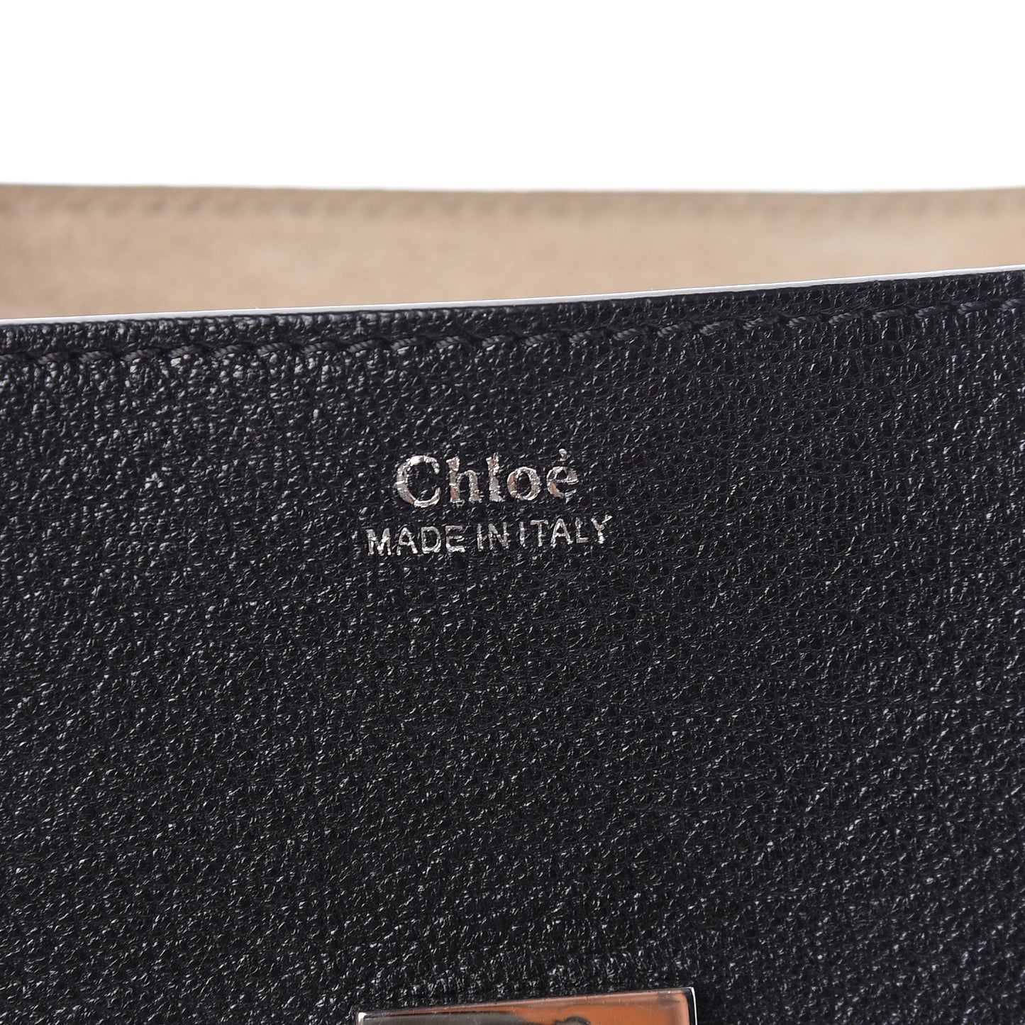 Grained Lambskin Mini Drew Shoulder Bag Black