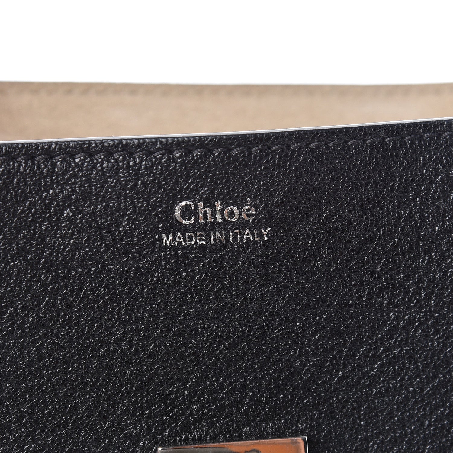 Chloe Grained Lambskin Mini Drew Shoulder Bag Black 6 of 10