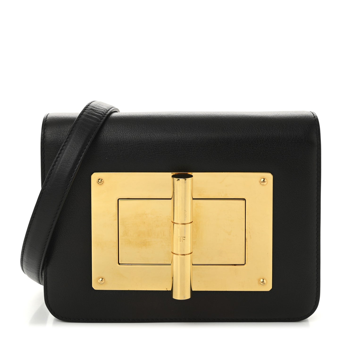 Calfskin Natalia Medium Bag Black