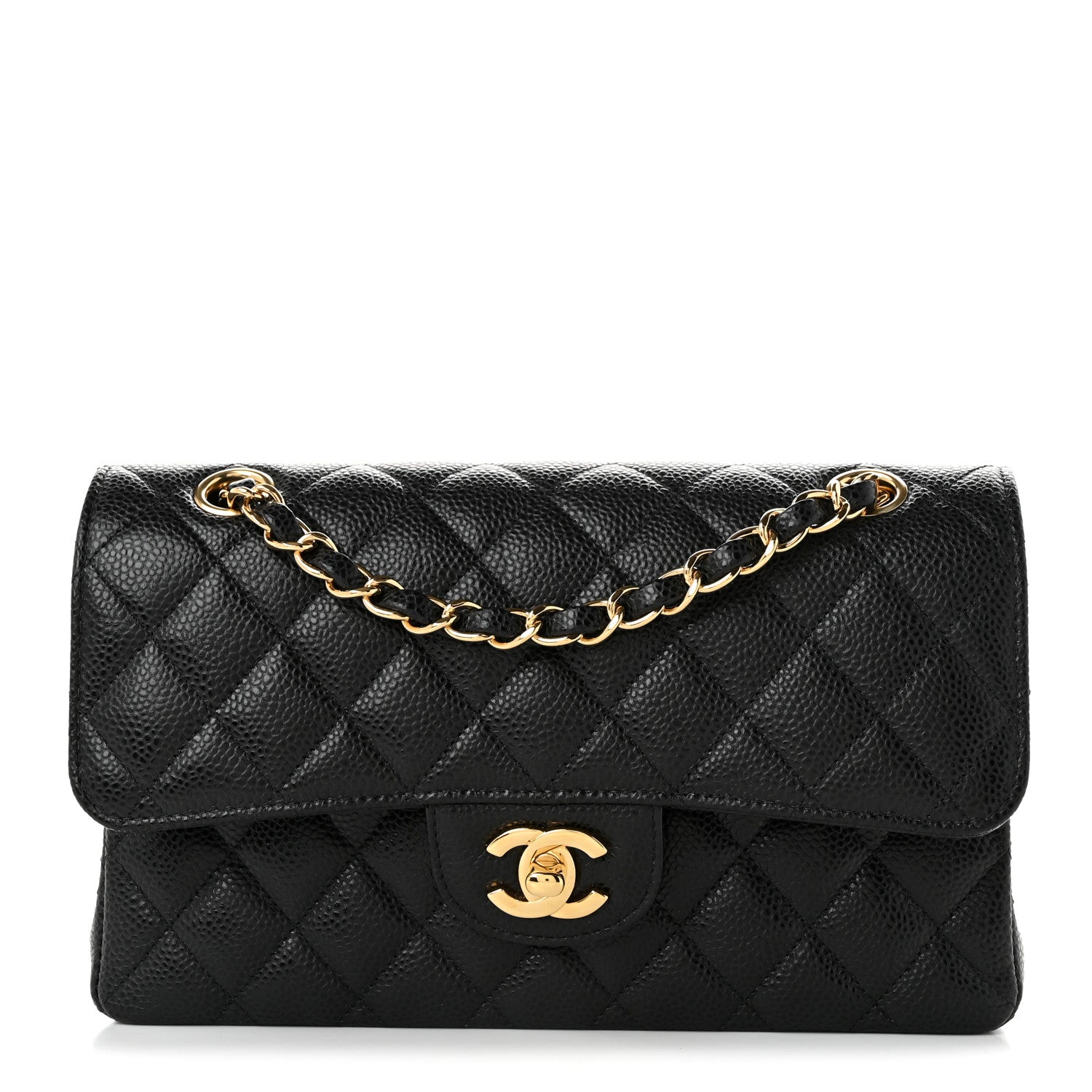 Chanel Caviar Quilted Small Double Flap Black 1 of 11