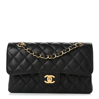 Chanel Caviar Quilted Small Double Flap Black 1 of 11