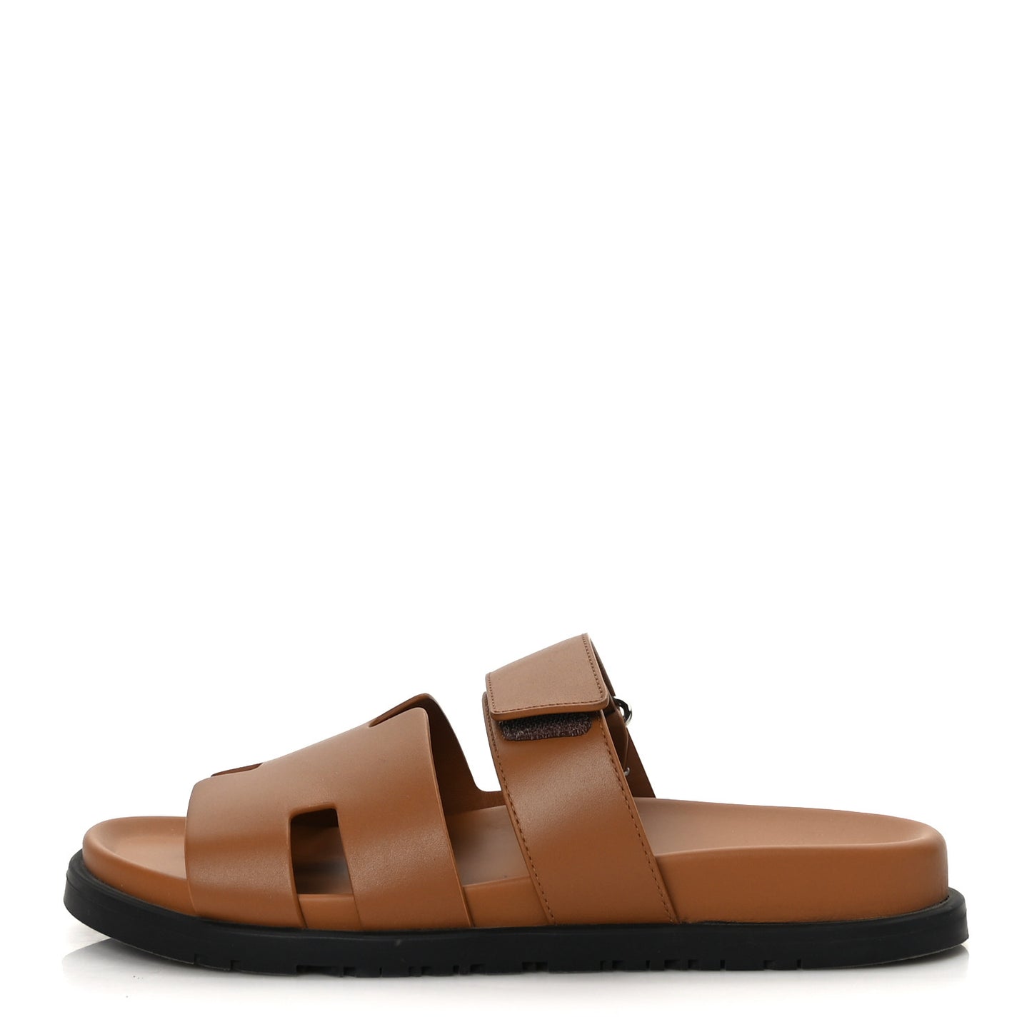 Calfskin Womens Chypre Sandals 40.5 Gold
