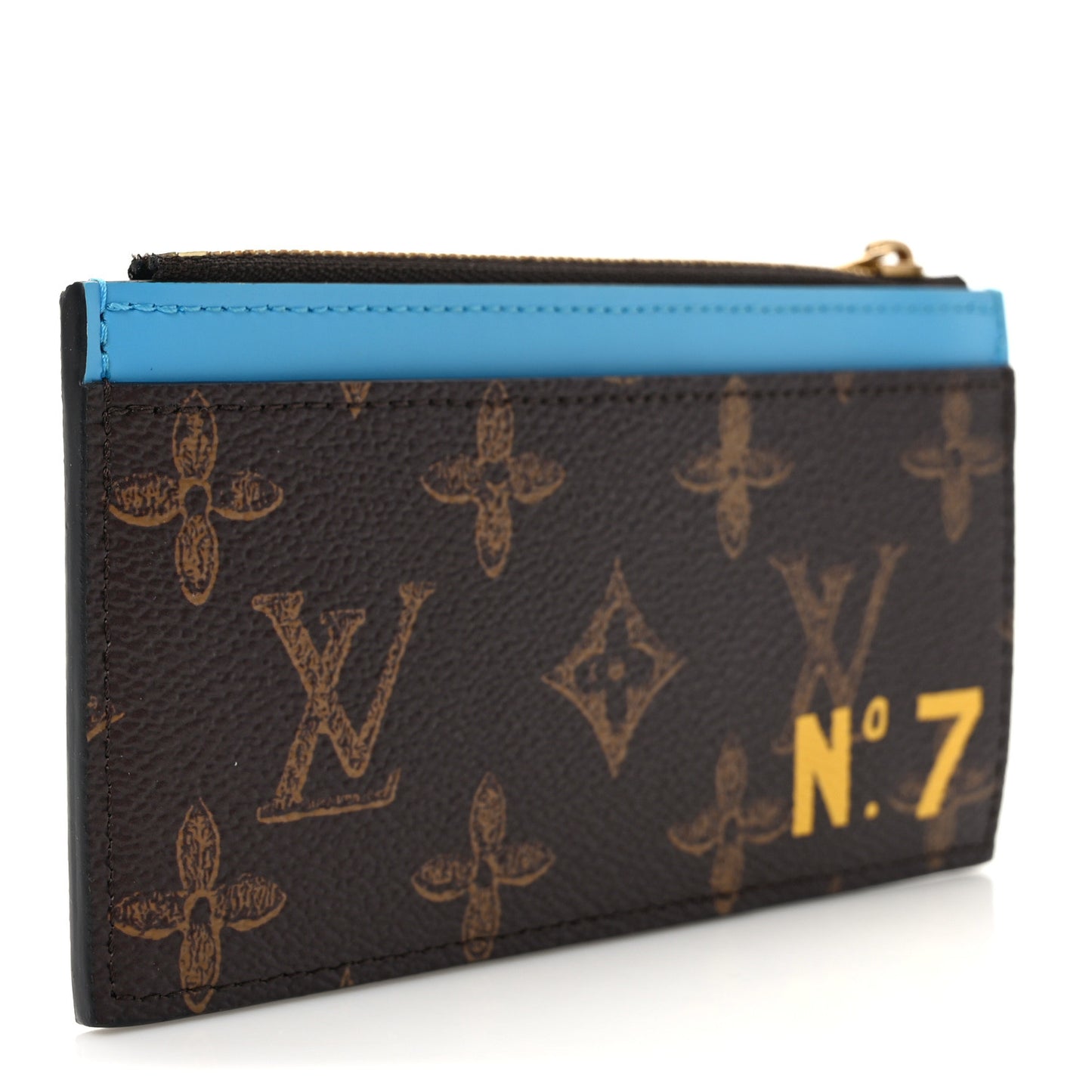 Monogram Vintage Calfskin Trunk L'œil Coin Card Holder