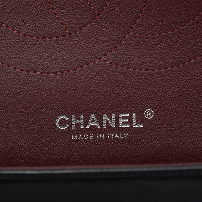 Chanel Lambskin Quilted Jumbo Double Flap Black 6 of 8