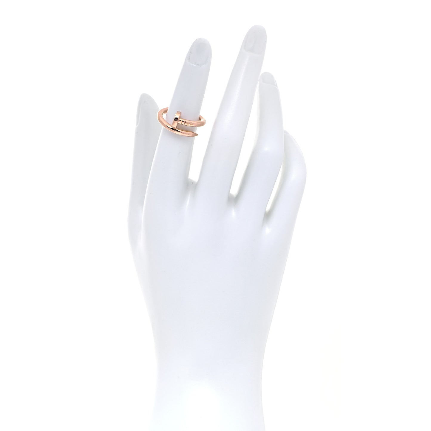 18K Pink Gold Juste Un Clou Ring 51 5.75